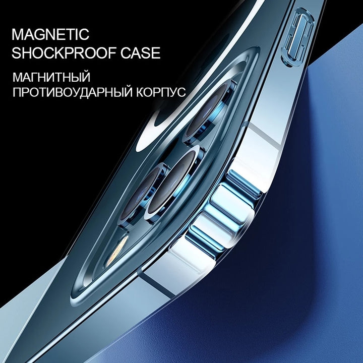 Transparent For Magsafe Magnetic Case